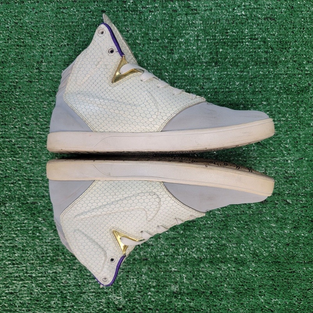 Nike Kobe 9 Men's Size 9 Shoes Lifestyle Wolf Grey White Mamba 630774-001 - Picture 4 of 13